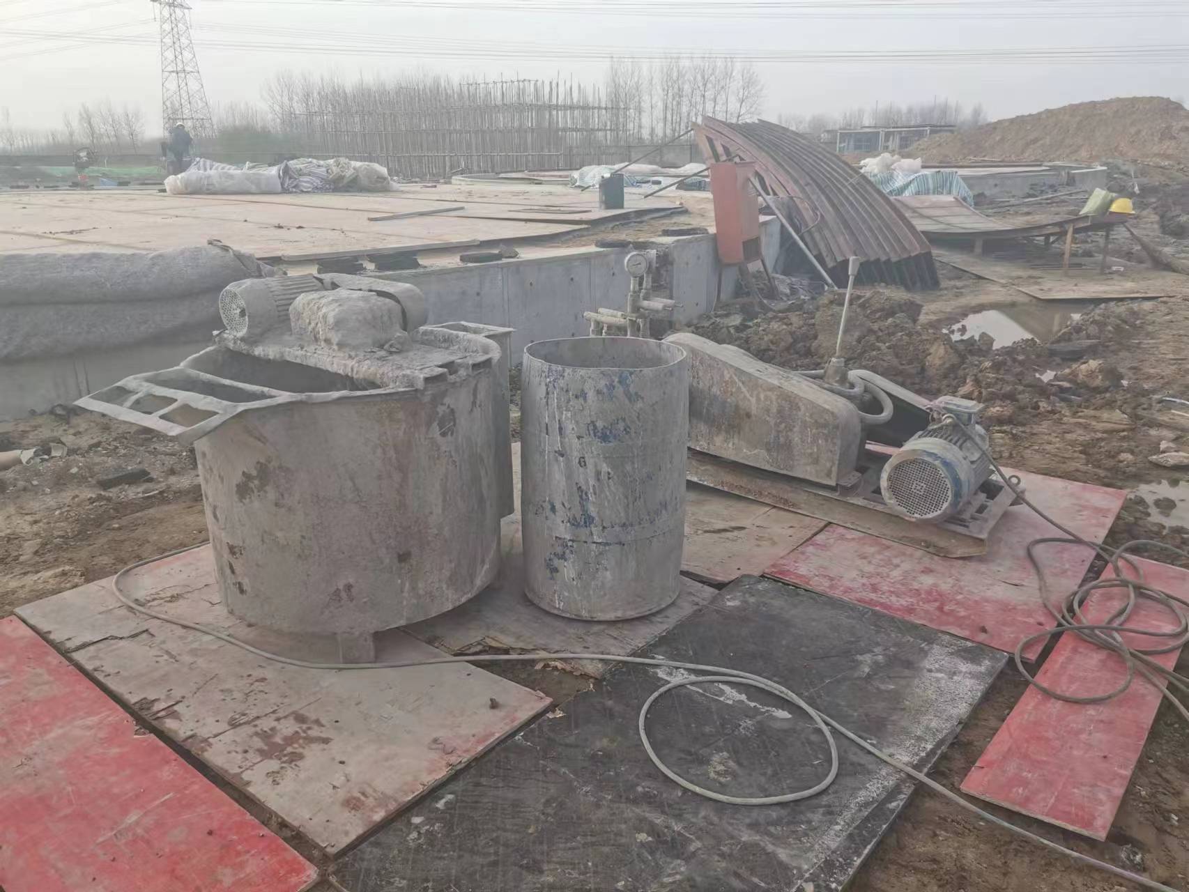 皂市镇回填土注浆